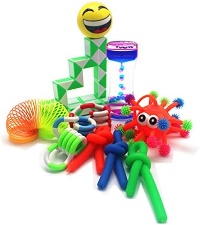 EDsports RELAX RE Portable Fidget Toy Sensory Stimulation Bundle (11 items) + 1 Bonus Item