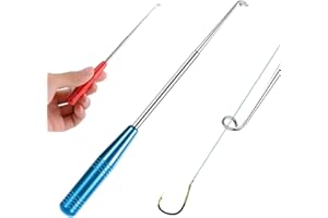 JUDUNA Fish Hook Remover Tool, 2024 New Stainless Steel Dehooking Fish Picker Fishing Hook Quick Removal, Fish Hook Disconnect Device Fishing Forceps for Fishing Lines of Different Large Thicknesses
