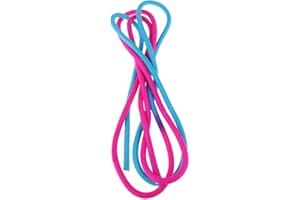SM SunniMix Gymnastics Arts Props Rainbow Solid Rhythmic Gymnastics Rope Arts Exercise Tools Sports Competition Rope, Type 1