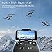 Potensic U36WH Drone with Camera, RC Quadcopter with 720P HD WiFi Live Video Altitude Hold and Headless Mode Function for Beginners
