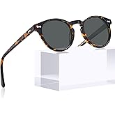 CARFIA Polarized Sunglasses for Women: Acetate Frame, Small/Medium Size, UV400 Protection - Anti Glare CA5288