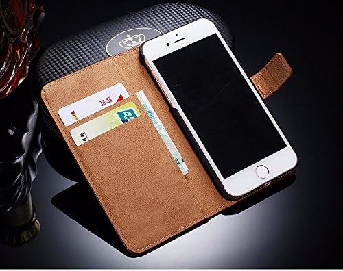 Leather Case For iPhone 7 / 7 Plus Wallet Flip Cover Phone Bag Case For Apple iPhone 7 Plus Stand With Card Holder TOMKAS