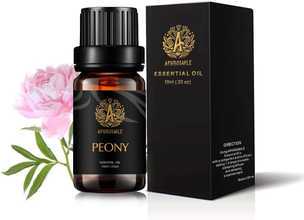 Aromatherapy Peony Essential Oil for Diffuser Peony Scented Oil for Humidifier Massage