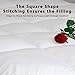 Extra Thick Fitted Mattress Topper - Full Size | Soft & Cooling Pillow Top Mattress Pad & Protector | Bed Topper for Back Pain, Straps Stretch 6