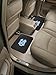 FANMATS 12274 NCAA North Carolina Tar Heels Back Row Utility Car Mats - 2 Piece Set, 14in. x 17in., All Weather Protection, Universal Fit, Deep Resevoir Design, Molded Team Logo