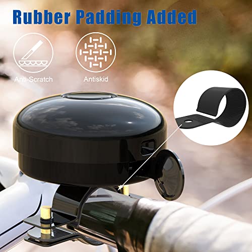 PACEARTH Bike Bells 2 Pack All Metal Classic AntiRust Durable Bicycle