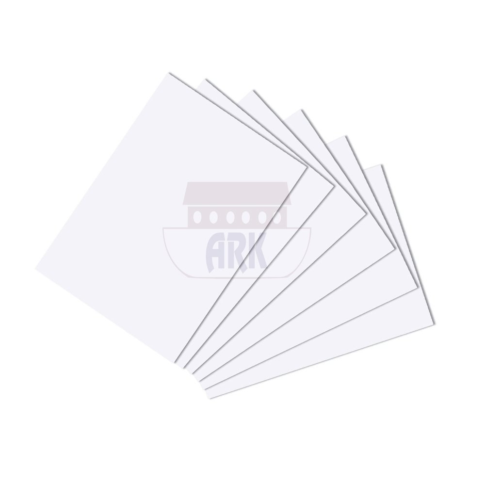 Ark 160gsm A6 Card Cropping Block- 60 Pack (White)