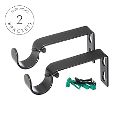 Ivilon Side Window Curtain Rod - End Cap Style