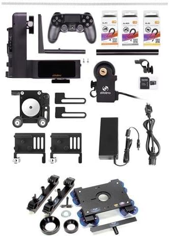 eMotimo Spectrum ST4 Pro 4-Axis Motion Control Kit, Includes Fz (Focus) Motor, Dana Dolly Integration Kit and PS4 DUALSHOCK4 Wireless Controller - with DanaDolly Universal 150mm Kit