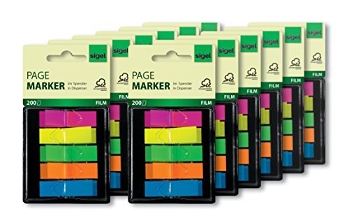 SIGEL Z-Index 7 x 7.70 cm - pack of 12