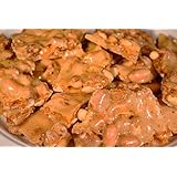 Handmade Peanut Brittle. Voted Best Peanut Brittle. - One Pound (16 oz) Bag
