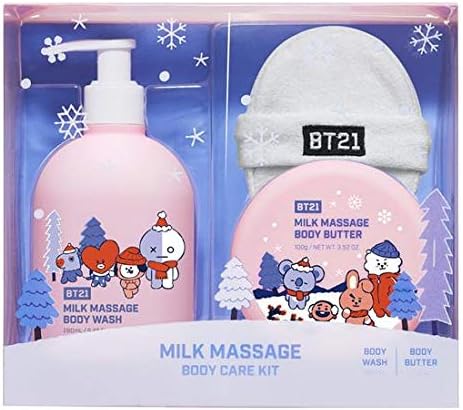 BT21 MILK MASSAGE BODY KIT