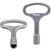 KPALAG 2PCS Triangle Keys, Stainless Steel Triangular Panel Lock Key | Triangle Socket Key for Gas Valve, Gas/Electric Meter Box, Machine Cabinet, Tool Cabinet with Triangular Panel Lock