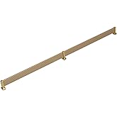 Brixwell QHHZ-020 Shoe Fence Set, TAG Synergy Elite Collection, for Shelving 23" Matt Gold, Length 23" Matt Gold