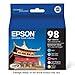 EPSON 98 Claria Hi-Definition Ink High Capacity 5 Color Cartridge Combo Pack (T098920) Works with Artisan-700, 710, 725, 730, 800, 810, 835, 837