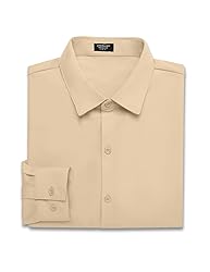 COOFANDY Men's White Dress Shirt Untucked Shirts
