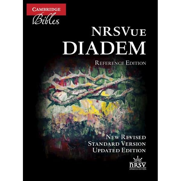 ESV Diadem Reference Edition, Black Calf Split Leather, Red-letter