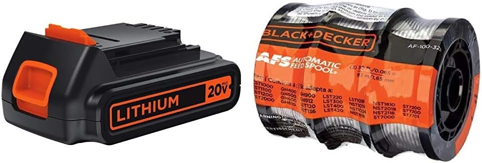 BLACK+DECKER 20V MAX Lithium Battery (LBXR20) : Cordless Tool Battery Packs : Garden & Outdoor