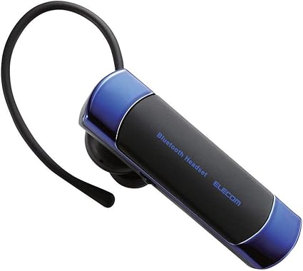 Amazon Co Jp エレコム Bluetooth ブルートゥース ヘッドセット 通話 音楽 動画の音声が聴ける ブルー Lbt Hsmmpbu 家電 カメラ