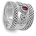 CHOOSE YOUR COLOR Sterling Silver Bali Ring
