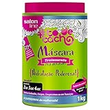 (Linha Tratamento (#ToDeCacho) Salon Line - Mascara Pra Arrasar Liberada {Hidratacao Poderosa} 1000 Gr - (#IHaveCurls Collection - Heart Slayer Hair Treatment Mask {Powerful Moistuzing} Net 35.27 Oz)