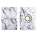 ULAK iPad 2018/2017 iPad 9.7 inch Case, iPad Case Marble, Slim Lightweight PU Leather Rotating Folio Stand Smart Case Cover with Auto Sleep/Wake Function for iPad 9.7-inch 2017/2018-Artistic Marble