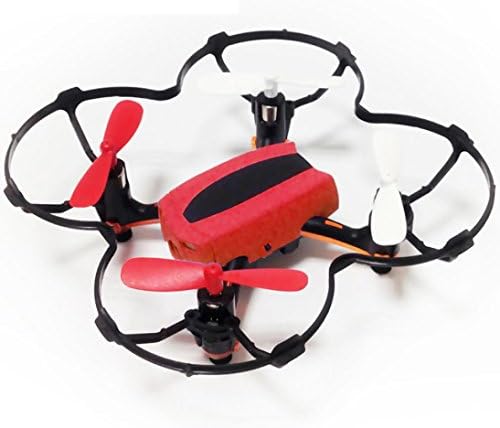 Peniya GW008C Mini 2.4GHz 4-Channels 6 Axis RC Quadcopter Drone Aircraft Flyer with Remote Control,HD Camera,Red