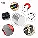 Coerni 100 Pack Strong Disc Neodymium Magnets - Durable Mini Magnets For Multi-Use