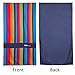 Rainleaf Microfiber Beach Towel,Rainbow