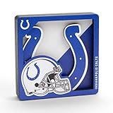 YouTheFan NFL Indianapolis Colts Logo Series 3D