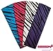 Cotton Headbands 4 Pack Zebra Print - Stretch Elastic Yoga Fashion Headband for Teens Women Girls Softball Volleyball Soccer Basketball Dance Cheer Pack Sports Teams Head Band Set Hair Wrap Accessories Store by Kenz Laurenz