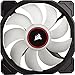 CORSAIR AF140 LED Low Noise Cooling Fan, Single Pack - Red,CO-9050086-WW