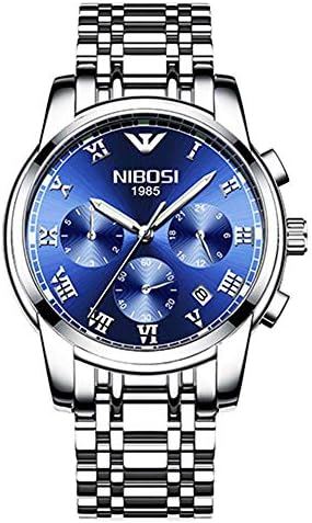 Watch Men Quartz Casual Watches Men's Chronograph Wristwatch Waterproof Clock Male