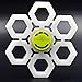 Yomaxer Fidget Spinner Snowflake Shape Hand Spinner Hybrid 608 Ceramic Bearing Pretty and Unique Appearance Fidget Toy Great for ADHD ADD Autisms
