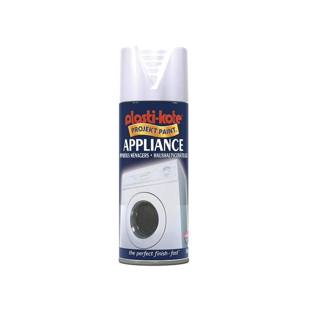 Plasti-Kote PKT619 Plasti-kote 619 400ml Appliance Enamel Gloss - White