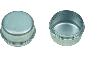 AIVWUMOT 1.98" Inch Trailer Axle Wheel Hub and Bearing Grease Cover Dust Cap 2k 3.5k 3,500 lb(2Pack) Fit for Boat Trailer
