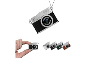 RWSEFK Retro Mini Digital Video Keychain Camera Small bodycam 1080P HD Video Go Cam 0.96" IPS Screen 4 Colors Type-C Pro17g 8GB Pocket Video Recorder for Travel Recording Gifts for Girls Stocking Stuffers