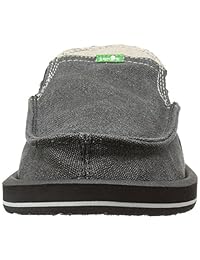 Zapatillas sin cordones con bolsillo Sanuk para hombre.
