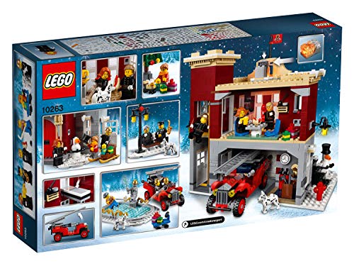 LEGO 10263 Creator Expert Winterliche Feuerwache – Bild 3