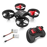 Drone, Metakoo M1 Mini Drone 2.4GHz 6-Axis Double Battery for Beginners and Kids Drone with 360°Full Protection, Altitude Hold, 3D Flips, Headless Mode, 3 Speed Modes Functions
