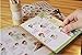 12 Sheets Happy Girl DIY Scrapbook Sticker, Kawaii Cartoon Korean Planner Stickers Set for Diary,Book,Phone and Photo Album
