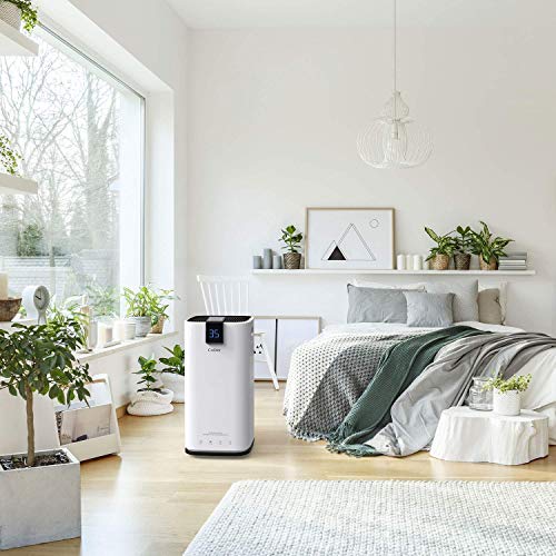 COLZER 30 Pints Portable Dehumidifier, Large Capacity, Compact Dehumidifier for Home, Bathroom, Kitchen, Bedroom, for Spaces Up to 1500 Sq Ft, Continuous Drain Hose Outlet (30 Pint) - Thumbnail 7