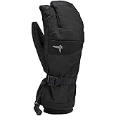Kombi Men's Storm Cuff 3-Finger Soft Warm Insulated Waterproof Breathable Comfortable Durable Winter Skiing Gloves