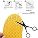 XINIFOOT 3 Pairs Comfortable Breathable Insoles - Comfort Cushioned for Running Walking Hiking, Replacement Comfort Inserts Shoes Pad for Women (US 4-7)