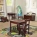 Wooden Table & Chairs - Espresso