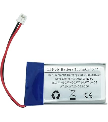 Batteria Cameron Sino Per Plantronics TL7812 BT191665 (3,7V RoHS)