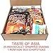 Ultimate Asian Snack Box (25 Count) | Variety Assortment of Japanese Candy and Cookies, Korean Snacks and Treats | Gift Care Package | Nom Nom Box