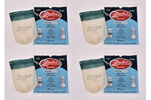 AUERLICHT Peerless 111 Lantern Mantles – 4 Packs of 2 (Total 8) – 500 CP – Fits Coleman 236, 237, 621, 625, 635, 639 – Equivalent to Coleman 1111 or 11 Style – For Gasoline, Naphtha & Kerosene Lanterns