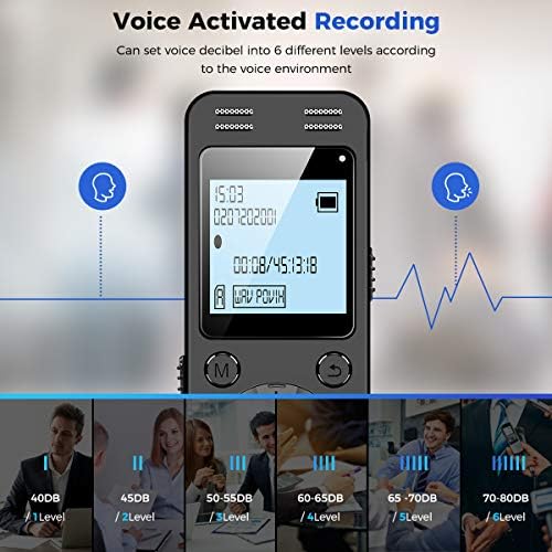 32GB voice recorder with 1536kbps recording quality priced at $38.69.