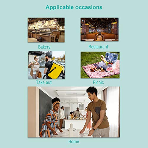 6 Containers+Kraft+Brown+Grease+Resistant